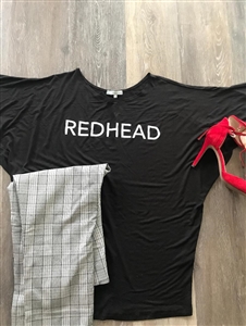 Redhead Bat Wing Shirt